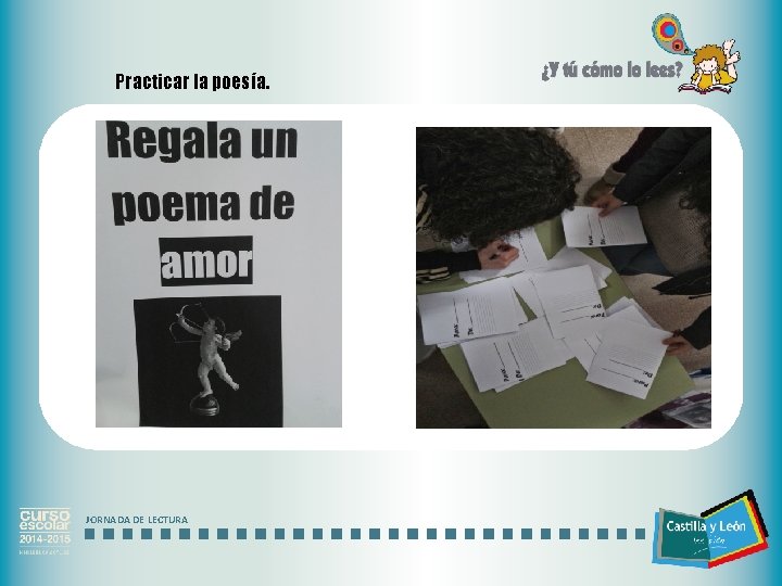 Practicar la poesía. JORNADA DE LECTURA 
