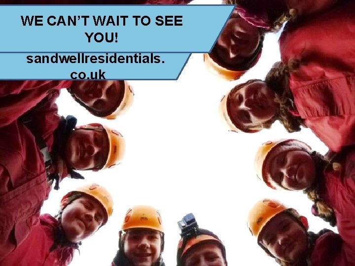 WE CAN’T WAIT TO SEE YOU! sandwellresidentials. co. uk 