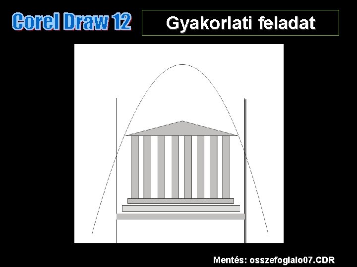 Gyakorlati feladat Mentés: osszefoglalo 07. CDR 