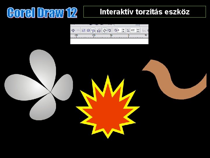 Interaktív torzítás eszköz 