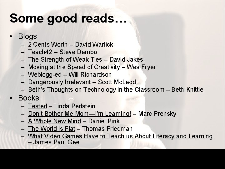 Some good reads… • Blogs – – – – 2 Cents Worth – David Some good reads… • Blogs – – – – 2 Cents Worth – David