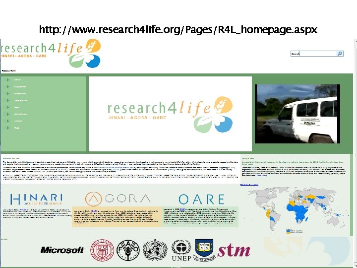 http: //www. research 4 life. org/Pages/R 4 L_homepage. aspx 