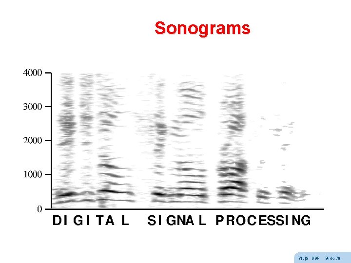 Sonograms Y(J)S DSP Slide 76 Sonograms Y(J)S DSP Slide 76