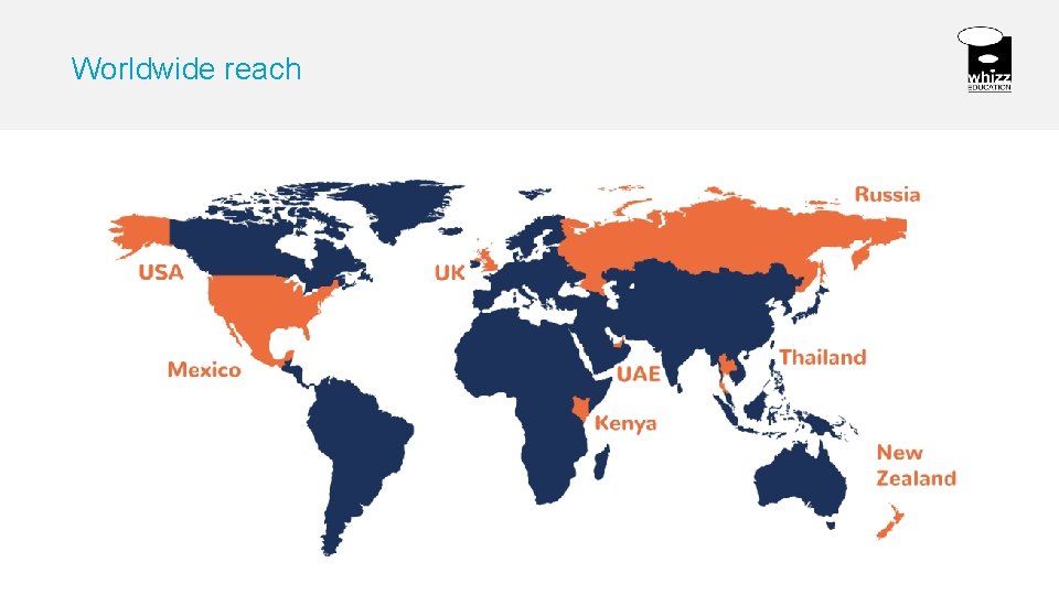 Worldwide reach 