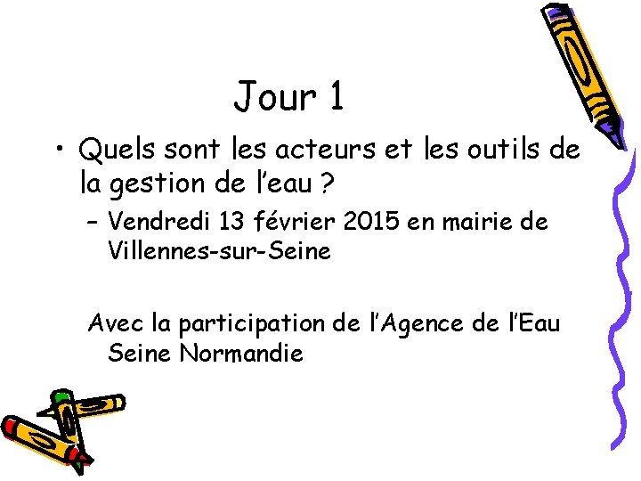 Jour 1 • Quels sont les acteurs et les outils de la gestion de