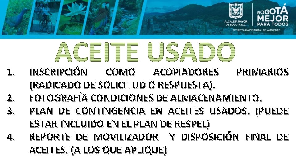 1. 2. 3. 4. INSCRIPCIÓN COMO ACOPIADORES PRIMARIOS (RADICADO DE SOLICITUD O RESPUESTA). FOTOGRAFÍA 1. 2. 3. 4. INSCRIPCIÓN COMO ACOPIADORES PRIMARIOS (RADICADO DE SOLICITUD O RESPUESTA). FOTOGRAFÍA