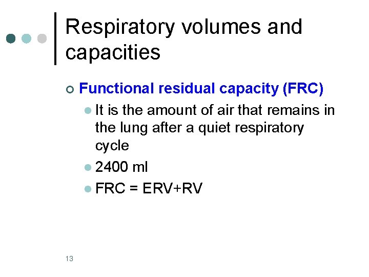 Exercise 40 Respiratory Physiology 1 Processes of respiration