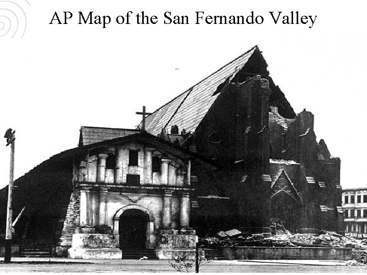 AP Map of the San Fernando Valley 