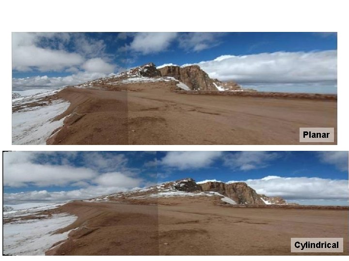 Planar Cylindrical Planar Cylindrical