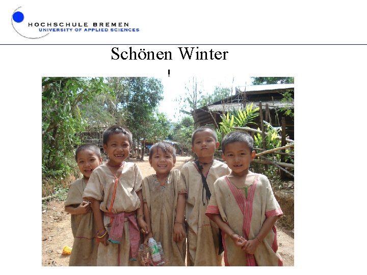 Schönen Winter ! 