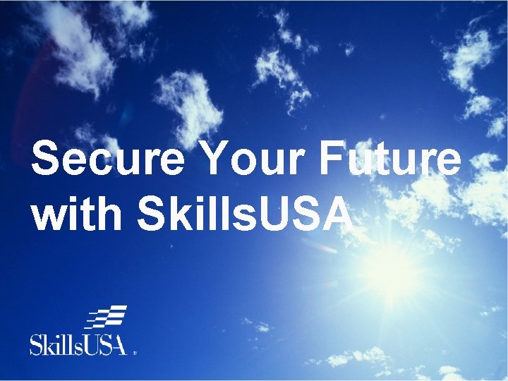 Secure Your Future with Skills. USA 