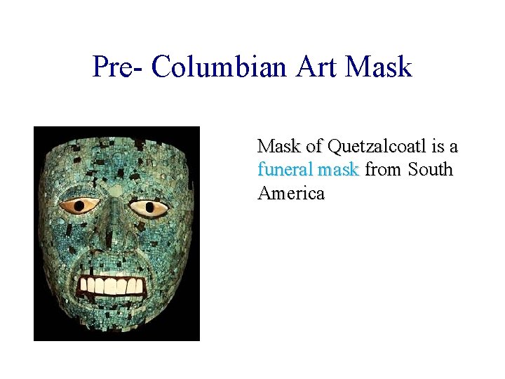 The Many Faces Of The World Masks What