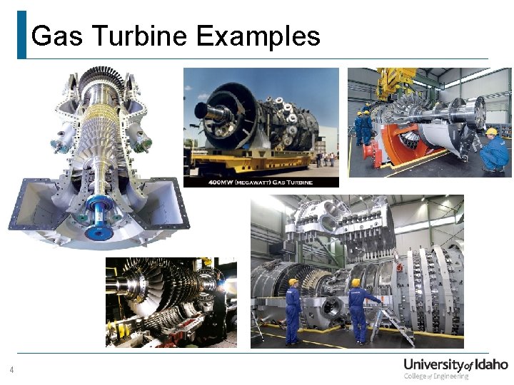 Gas Turbine Examples 4 