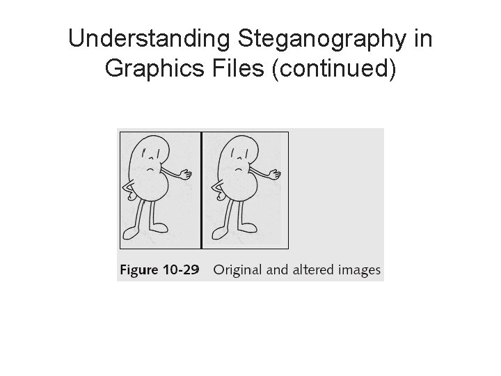 Understanding Steganography in Graphics Files (continued) 