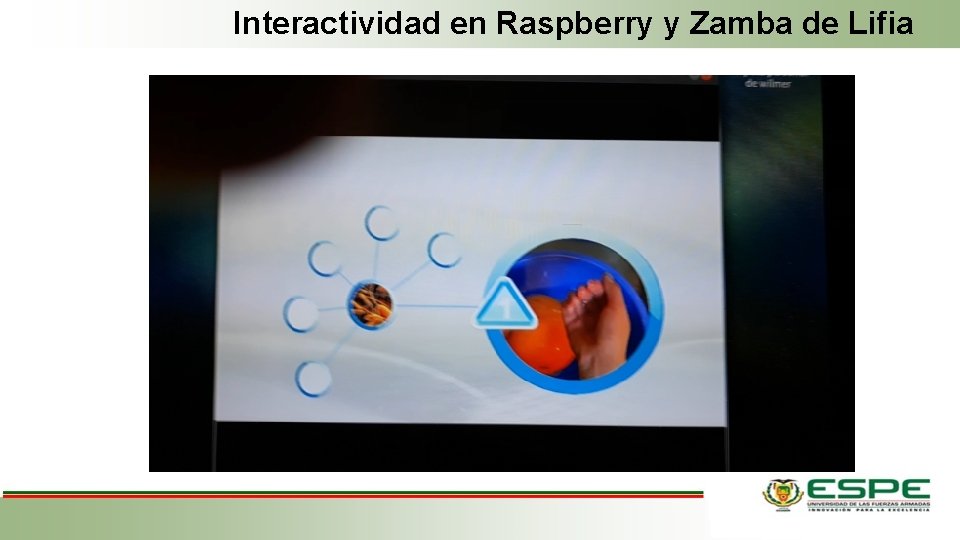 Interactividad en Raspberry y Zamba de Lifia 