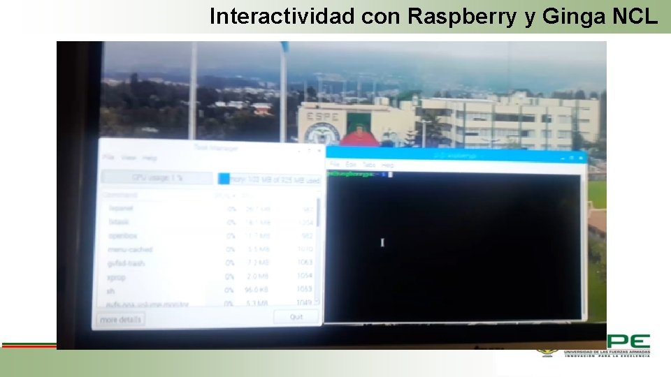 Interactividad con Raspberry y Ginga NCL 