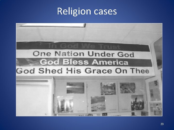 Religion cases 23 