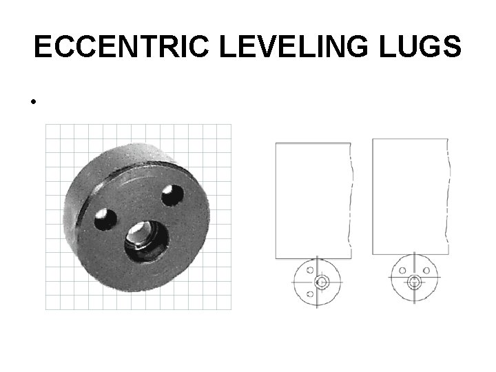 ECCENTRIC LEVELING LUGS • 
