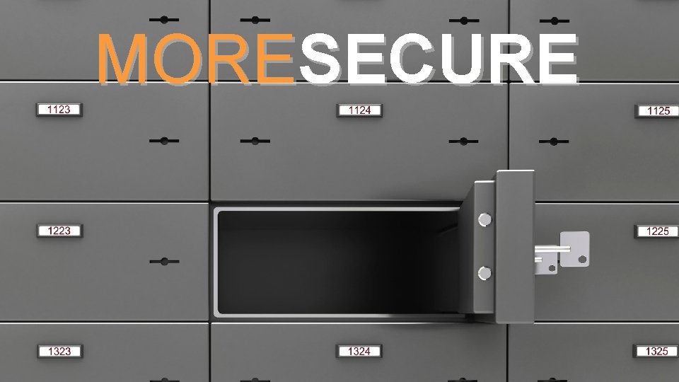 MORESECURE 