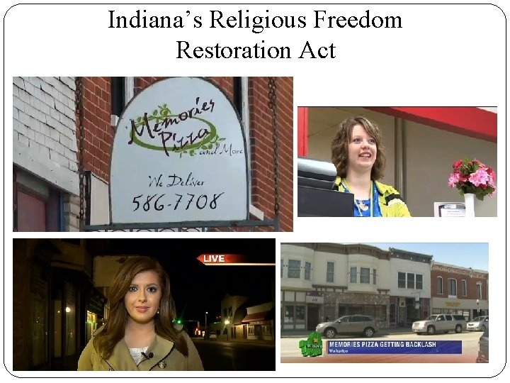 Indiana’s Religious Freedom Restoration Act 