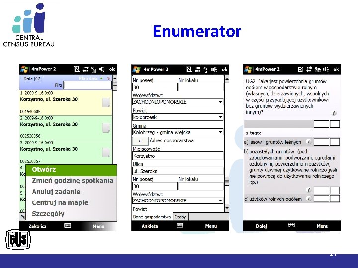 Enumerator 14 