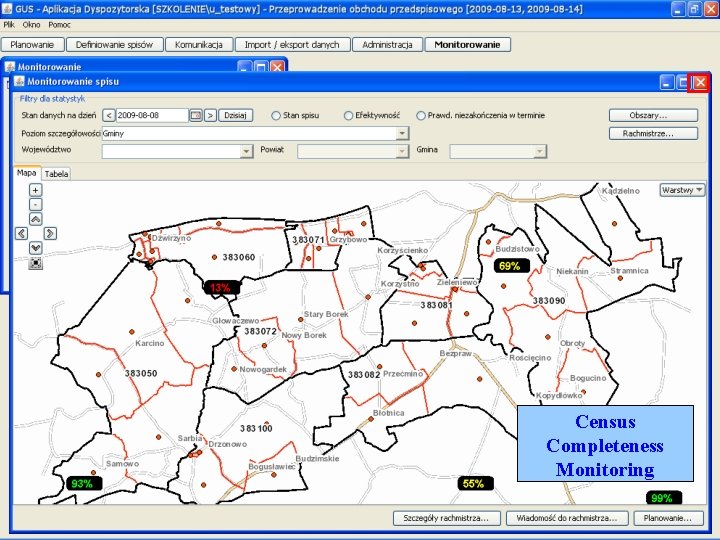 Census Completeness Monitoring 