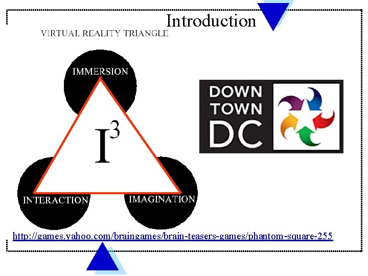 Introduction http: //games. yahoo. com/braingames/brain-teasers-games/phantom-square-255 