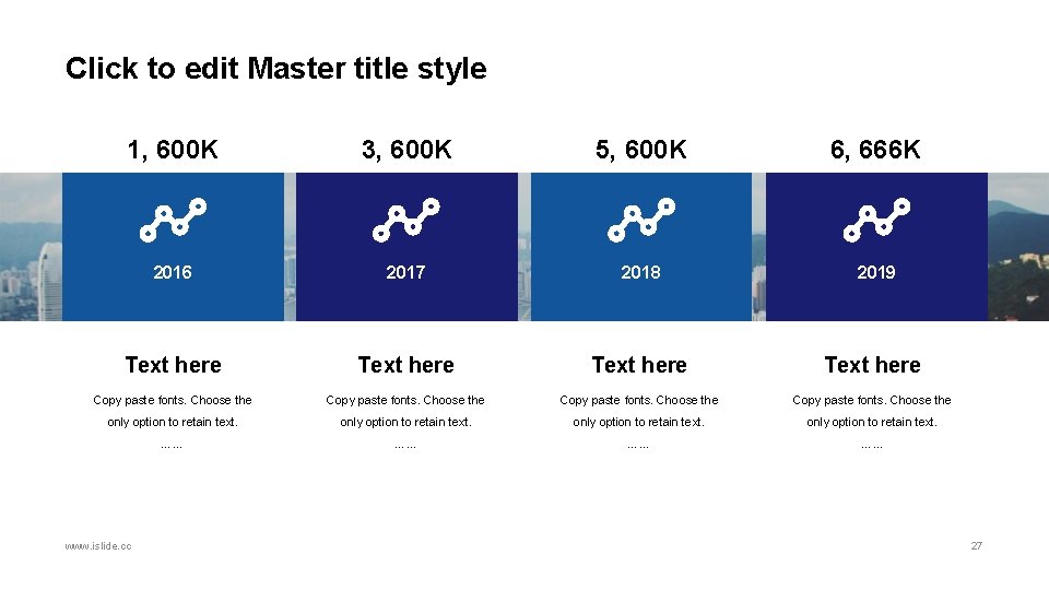 Click to edit Master title style 1, 600 K 3, 600 K 5, 600