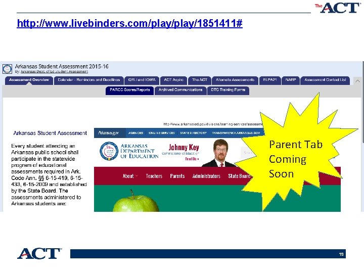 http: //www. livebinders. com/play/1851411# Parent Tab Coming Soon 19 http: //www. livebinders. com/play/1851411# Parent Tab Coming Soon 19