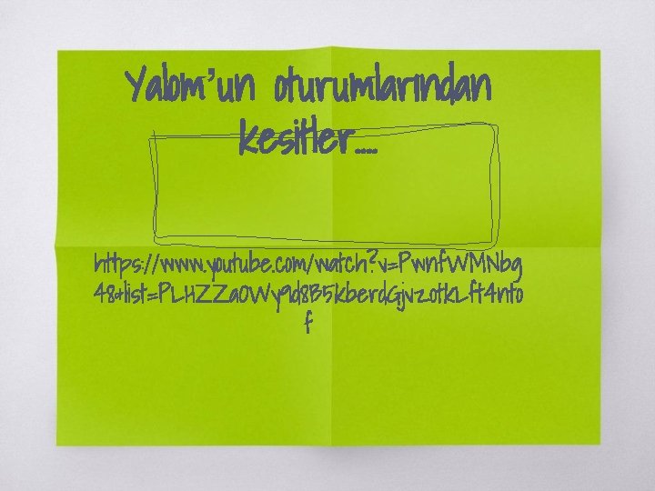 Yalom’un oturumlarından kesitler…. https: //www. youtube. com/watch? v=Pwnf. WMNbg 48&list=PLHZZa. OWy 9 d 8