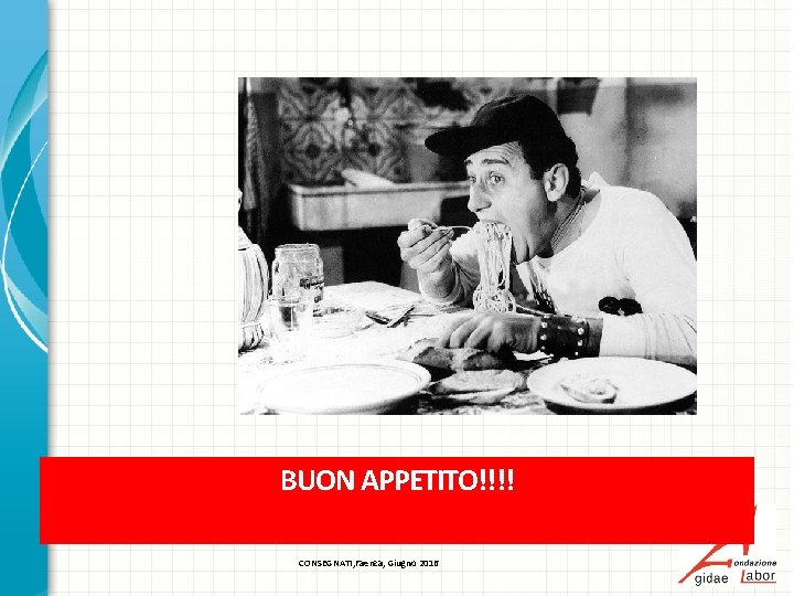 BUON APPETITO!!!! CONSEGNATI, Faenza, Giugno 2016 