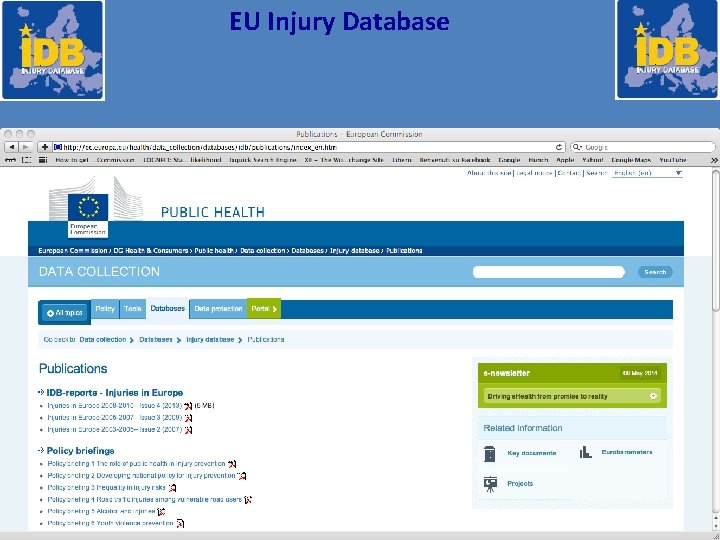 EU Injury Database 