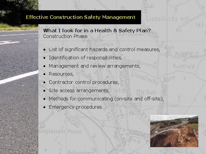 Effective Construction Safety Management What I look for in a Health & Safety Plan?