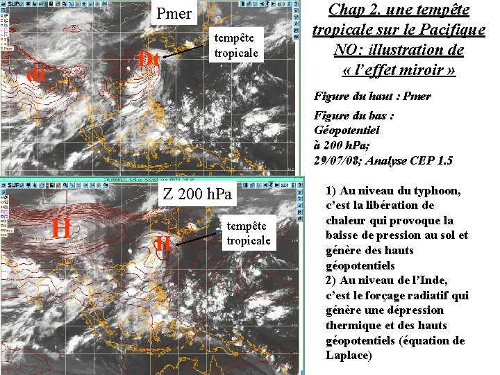 Pmer tempête tropicale Dt dt Chap 2. une tempête tropicale sur le Pacifique NO: