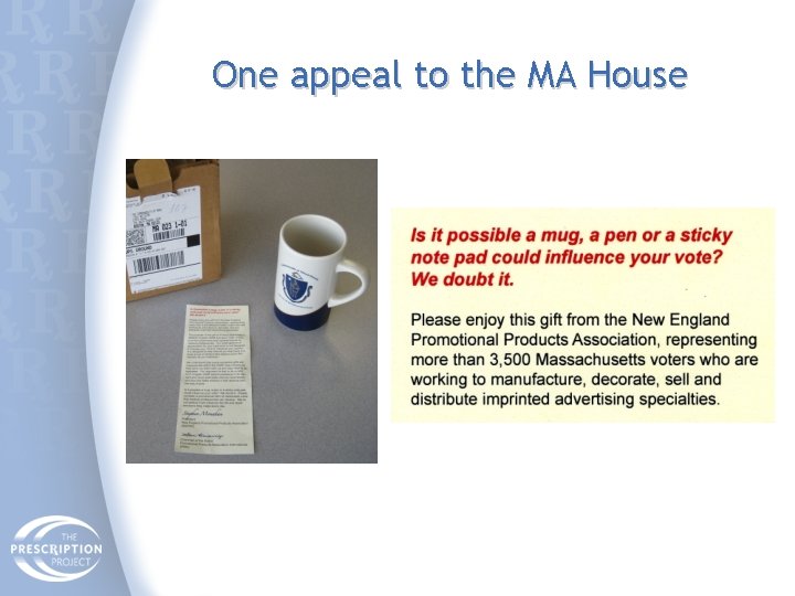 One appeal to the MA House 