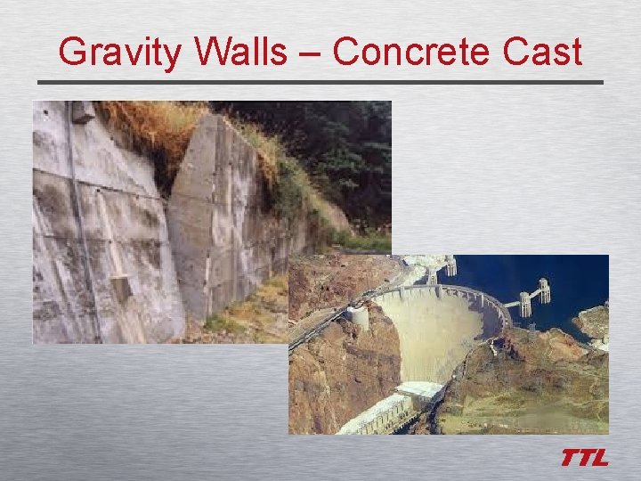 Gravity Walls – Concrete Cast 