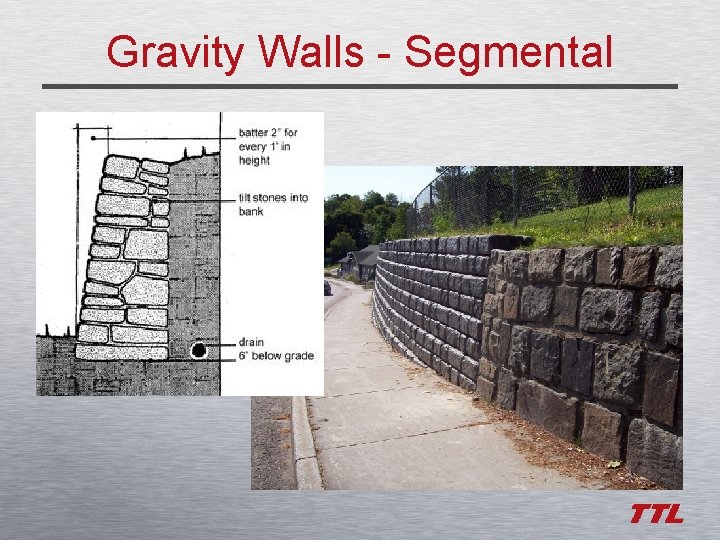 Gravity Walls - Segmental 