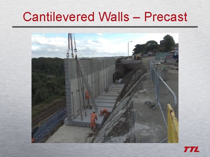 Cantilevered Walls – Precast 