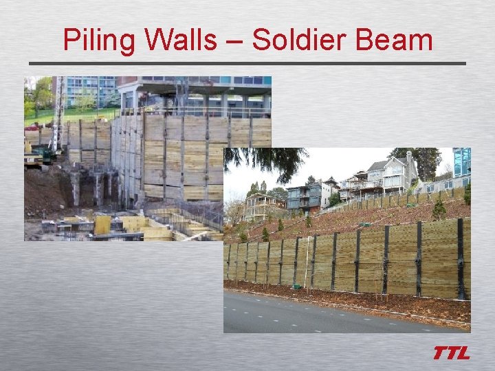Piling Walls – Soldier Beam 