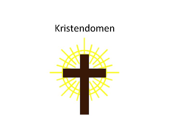 Kristendomen 