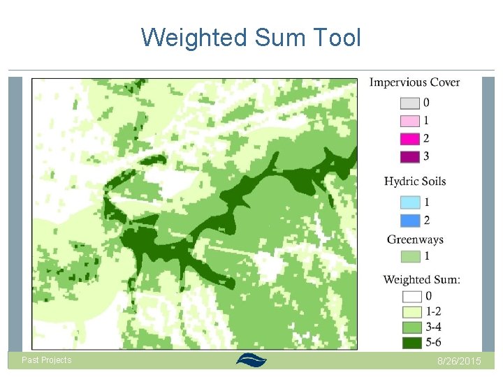 Weighted Sum Tool Past Projects 8/26/2015 Weighted Sum Tool Past Projects 8/26/2015