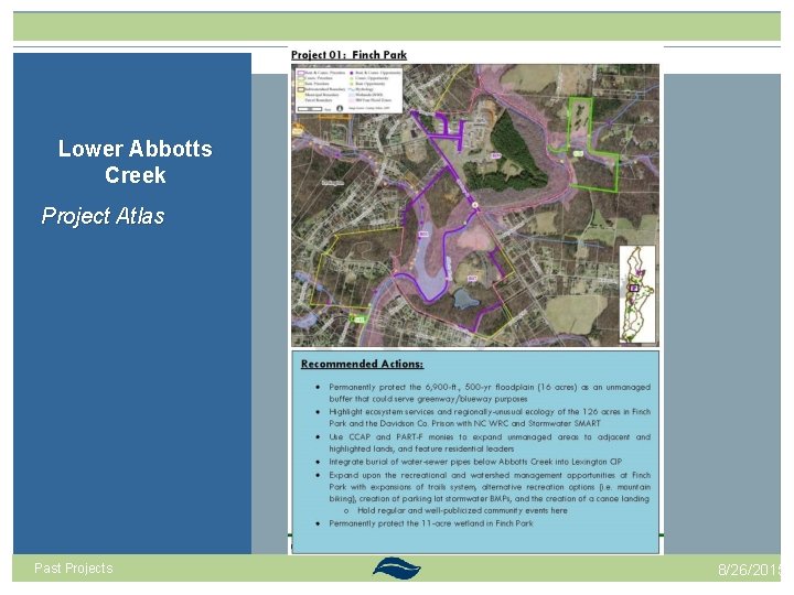 Lower Abbotts Creek Project Atlas Past Projects 8/26/2015 Lower Abbotts Creek Project Atlas Past Projects 8/26/2015