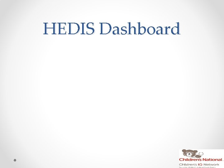 HEDIS Dashboard 