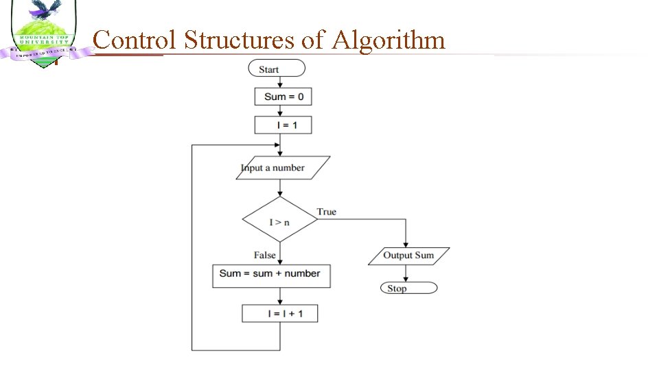 Control Structures of Algorithm 