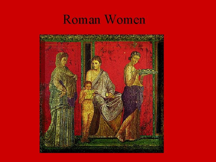 Roman Women 