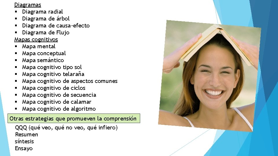 Diagramas § Diagrama radial § Diagrama de árbol § Diagrama de causa-efecto § Diagrama