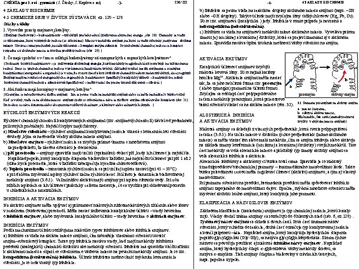 CHÉMIA pre 3. roč. gymnázií ( J. Čársky, J. Kopřiva a iní) -3 -