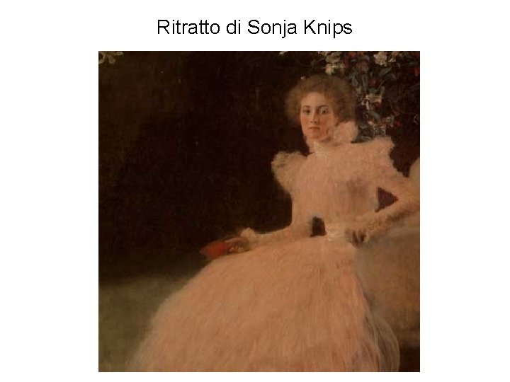 Ritratto di Sonja Knips 