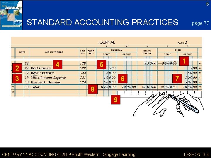 6 STANDARD ACCOUNTING PRACTICES 2 3 4 page 77 1 5 6 7 8