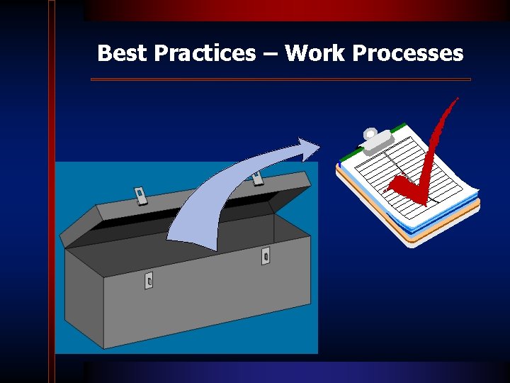 Best Practices – Work Processes 